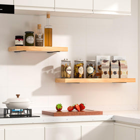 MHMYDZ heavy-duty shelf support withstands practical daily loads.