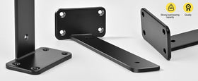 MHMYDZ kitchen shelf bracket with rust-resistant steel