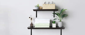 MHMYDZ brackets suitable for home, office, and garage shelving.
