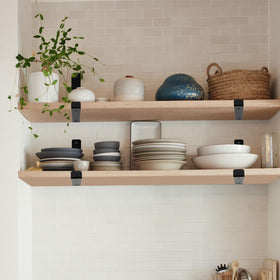 Office or garage look featuring MHMYDZ rustic brackets for durability.