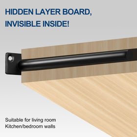 MHMYDZ solid steel bracket offers heavy-duty support and durability.