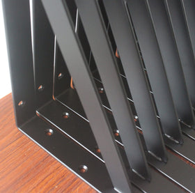 MHMYDZ sturdy steel construction supports heavy-duty shelving tasks.
