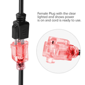 Miady outlet saver extension cord maximizes wall outlet usage