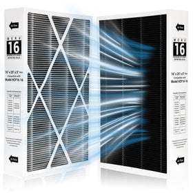 Micnce 6672 MERV16 filter close-up demonstrates high-efficiency filtration for cleaner air.