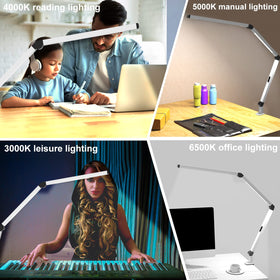 Sleek architect-style design complements home offices and studios.