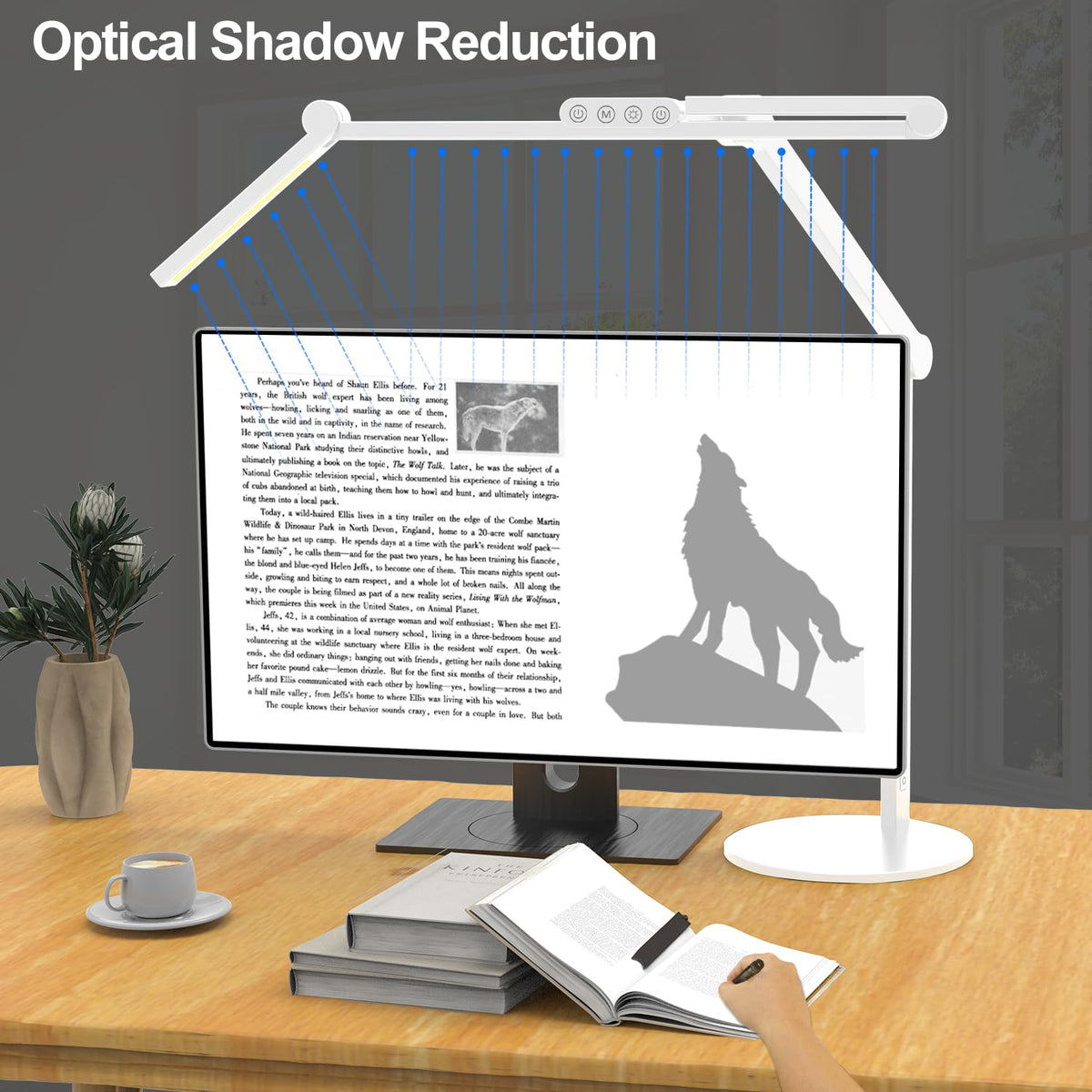 Micomlan ambient light sensor creates comfortable glow with automatic brightness