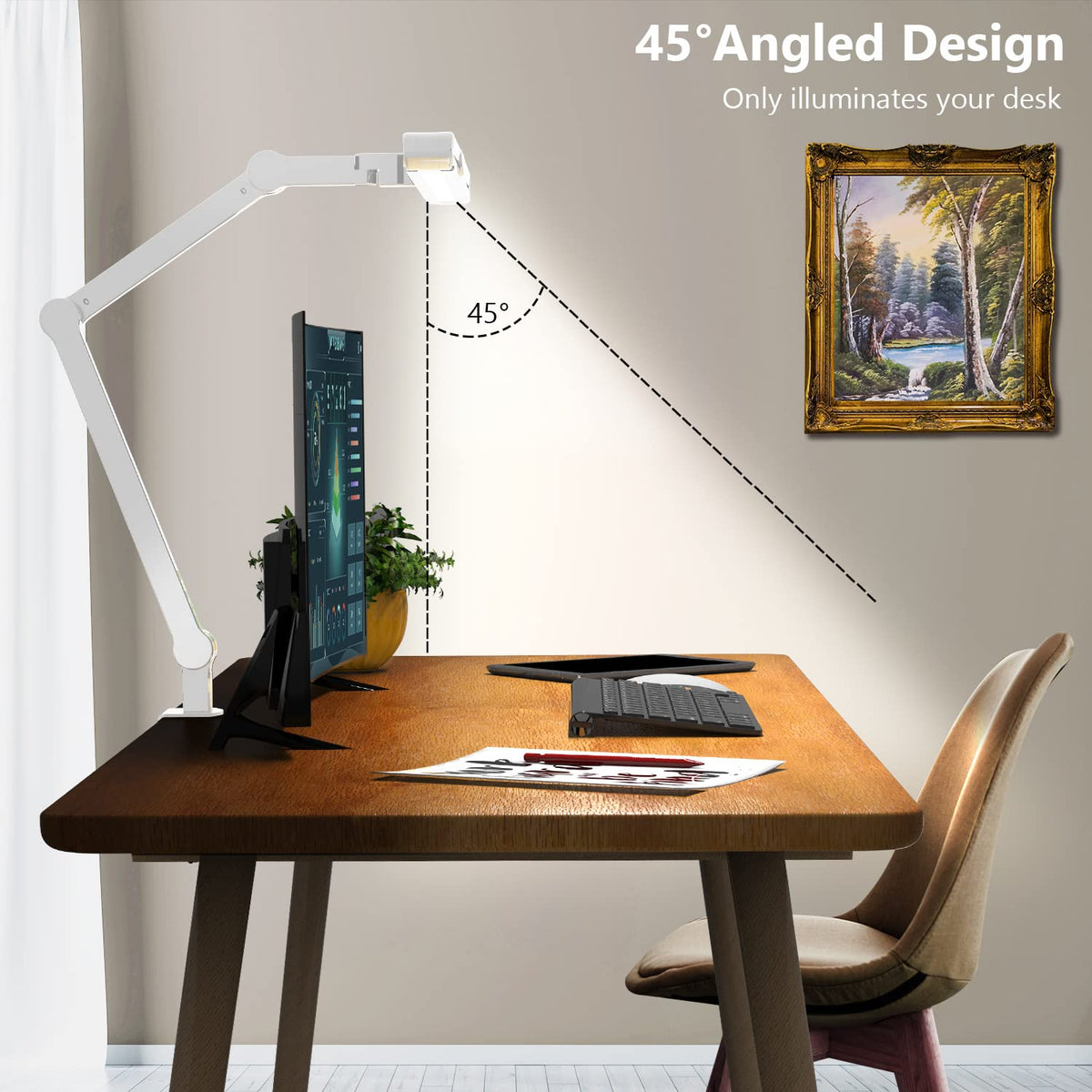 Micomlan lamp with CRI >90 renders natural colors for design.