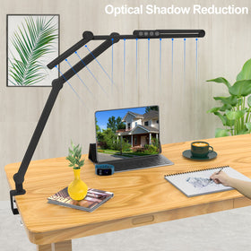 Micomlan lamp offers stepless dimming and memory for effortless scene saving.