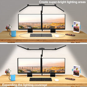 Micomlan LED desk lamp with seven joints provides precise lighting angles for drafting and sewing.
