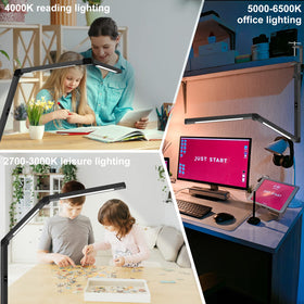 Micomlan desk lamp timer and memory for convenient nightly setup