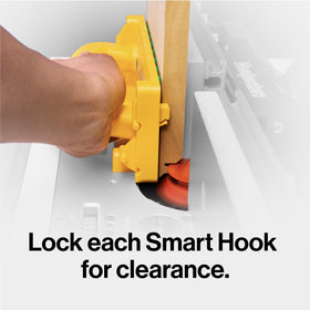 Microjig GRR-RIP Block grooves shed dust for easy cleaning