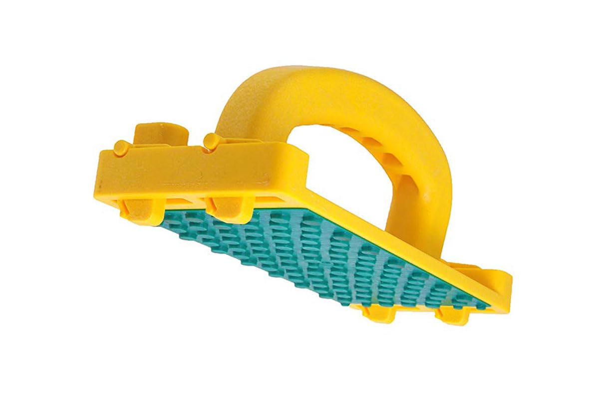 Microjig GRR-RIP Block with green grip surface for secure wood control