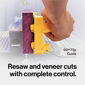 Microjig GRR-RIP Block mounted for vertical operation