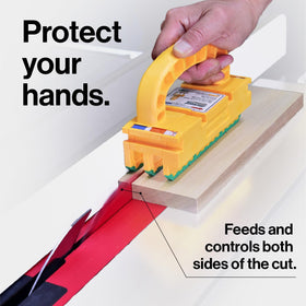 MICROJIG GRR-RIPPER 2GO grip surface close-up, non-slip traction for stable cuts