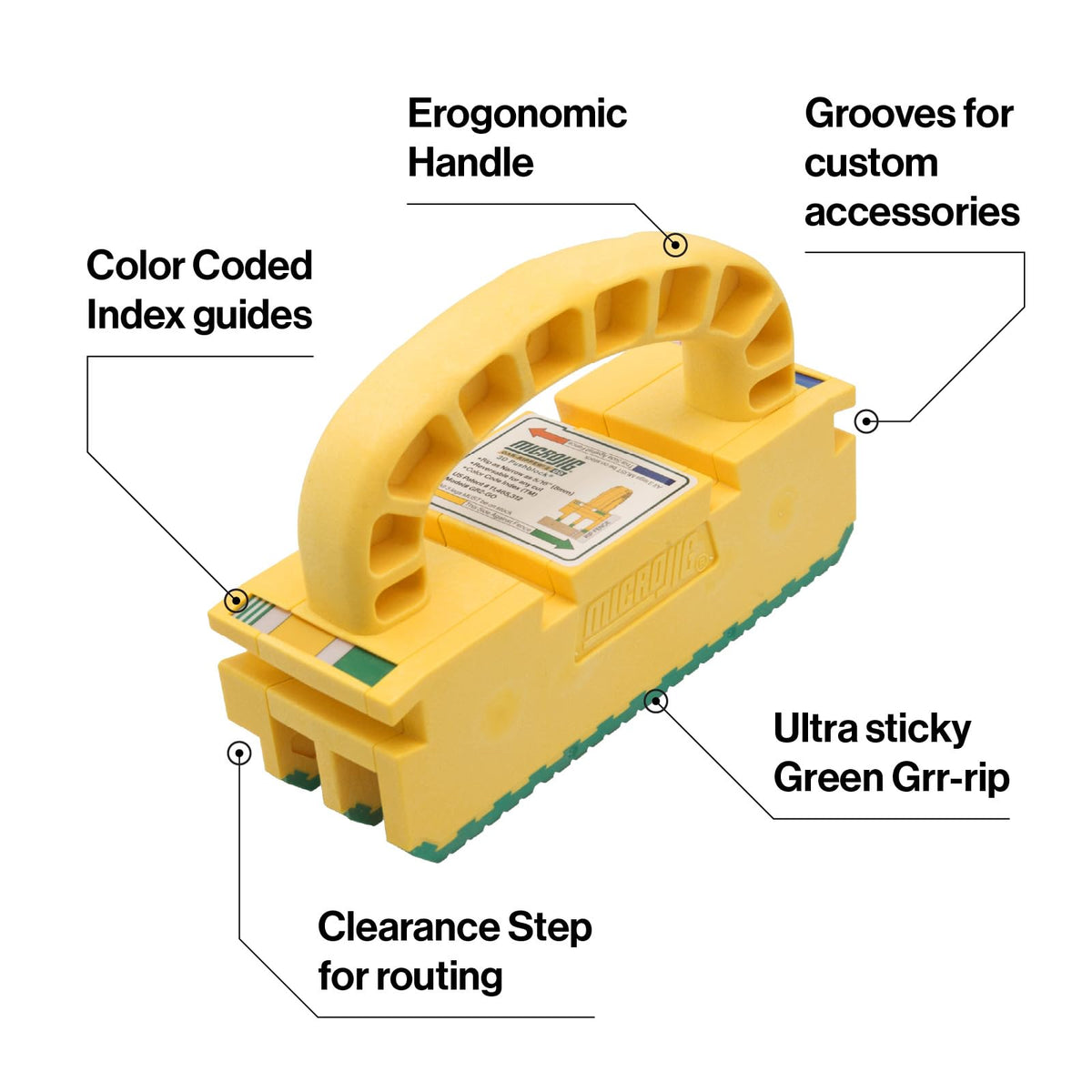 Made in the USA label on GRR-RIPPER 2GO signals reliable engineering