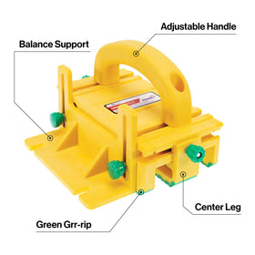 Precise rips down to one quarter inch without changing the fence.
