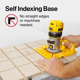 USA-made MICROJIG guide delivers durable dovetail grid performance