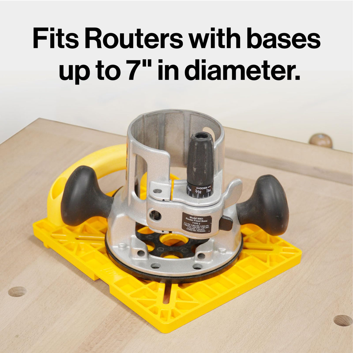 Close-up of a precisely cut groove using the MatchFit guide