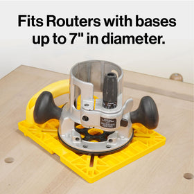 Close-up of a precisely cut groove using the MatchFit guide