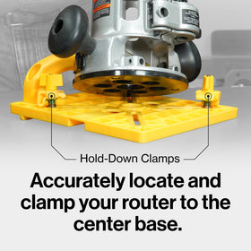 1/4 inch relief bit option supports clean bit exits with MICROJIG