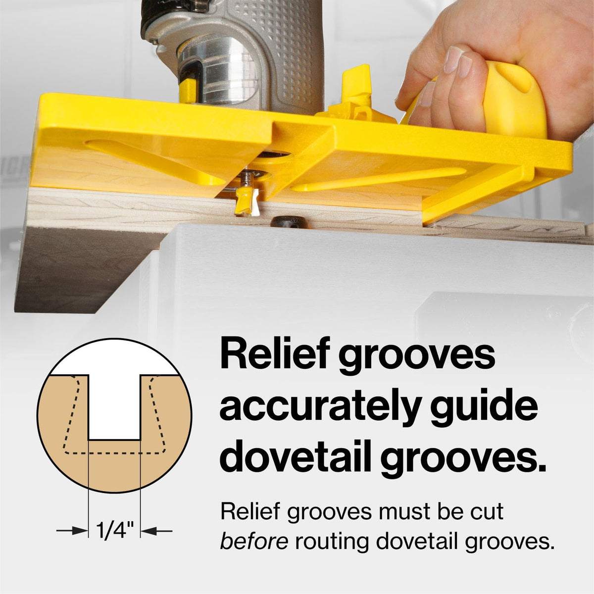 Compatible with 4–7 inch routers for flexible workshop use