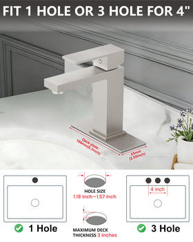 Midanya brushed nickel finish on SUS304 resists fingerprints and simplifies cleaning.