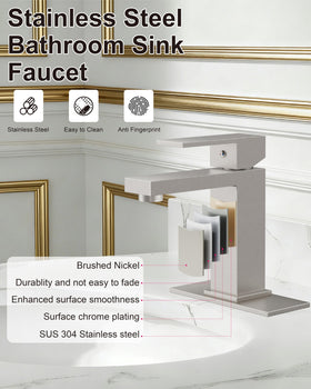 Midanya modern design adds contemporary elegance to your vanity.