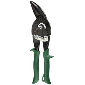 Midwest Snips Blackout right-cut offset snips for precise straight and curved cuts.