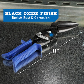 Midwest Snips Glidetech forged blades close-up showing strength.