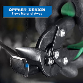Midwest Snips Kush'N-Power grips provide comfort and slip-free control.