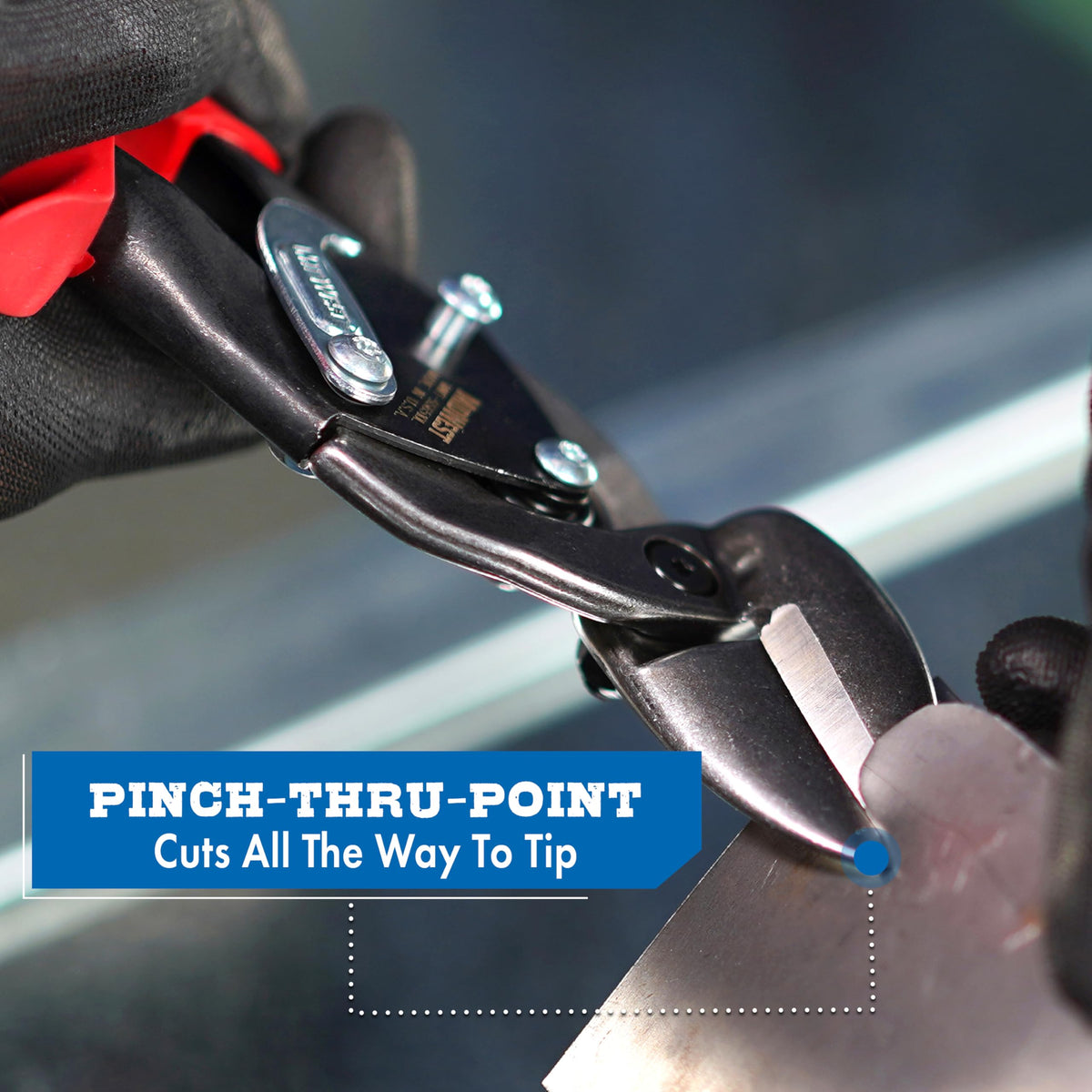 Midwest Snips Kush'N-Power grips provide comfort and slip resistance