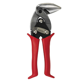 Midwest Snips left-cut aviation snip blade for tight curves and overhead use.