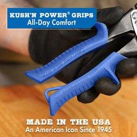 Midwest Snips pinch-thru-point cut demonstrates precise notching with less effort.