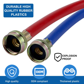 MIFLUS burst-proof design with rugged rubber materials.