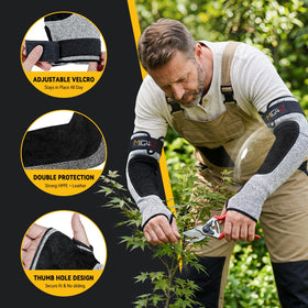 MIG4U arm sleeve offering level 5 protection for welding tasks.