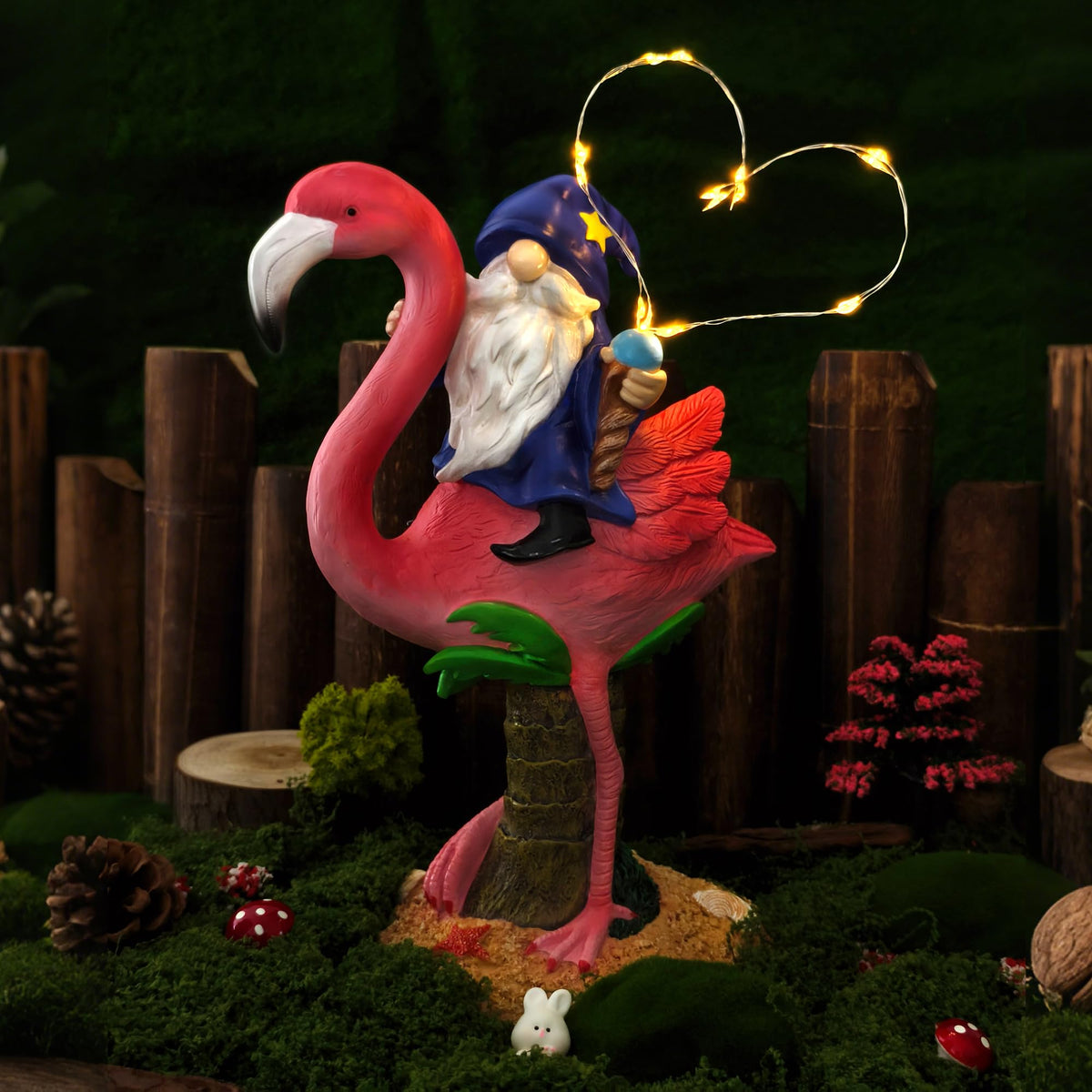 Miggley outdoor decoration enhances gardens, patios, and backyards with charm.