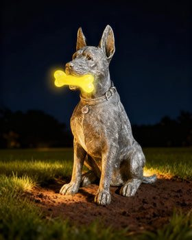 Miggley garden statue makes a thoughtful gift for dog lovers