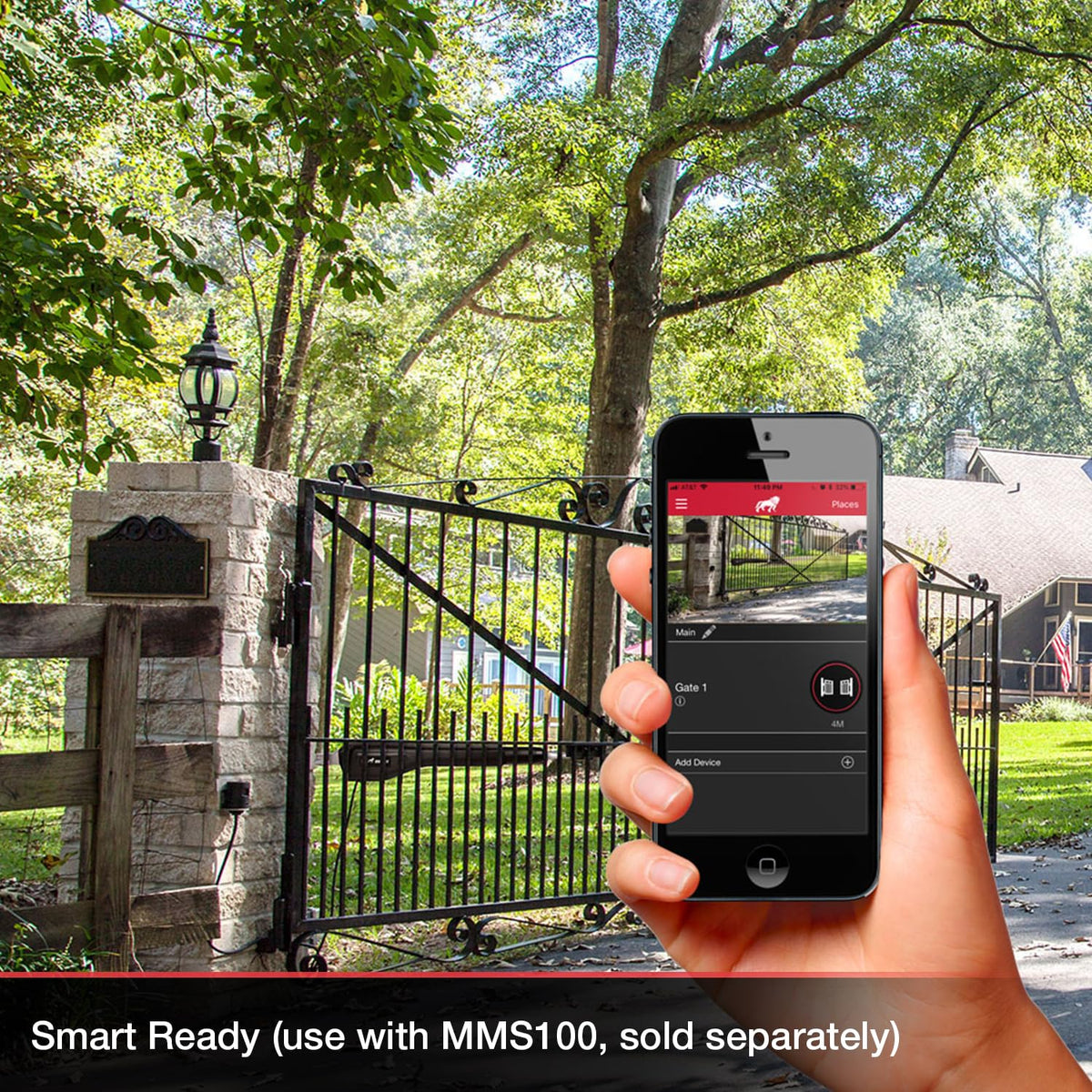 Mighty Mule MM372W BILT app guide image for easy installation