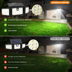MIHANI 2500-lumen cool white LEDs brighten paths clearly.