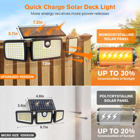 MIHANI 2500lm brightness illuminates entryways with clear nighttime visibility.