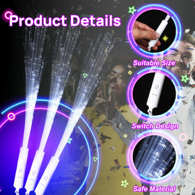 miikoul 17-5 inch handheld wand with comfortable grip for lighting