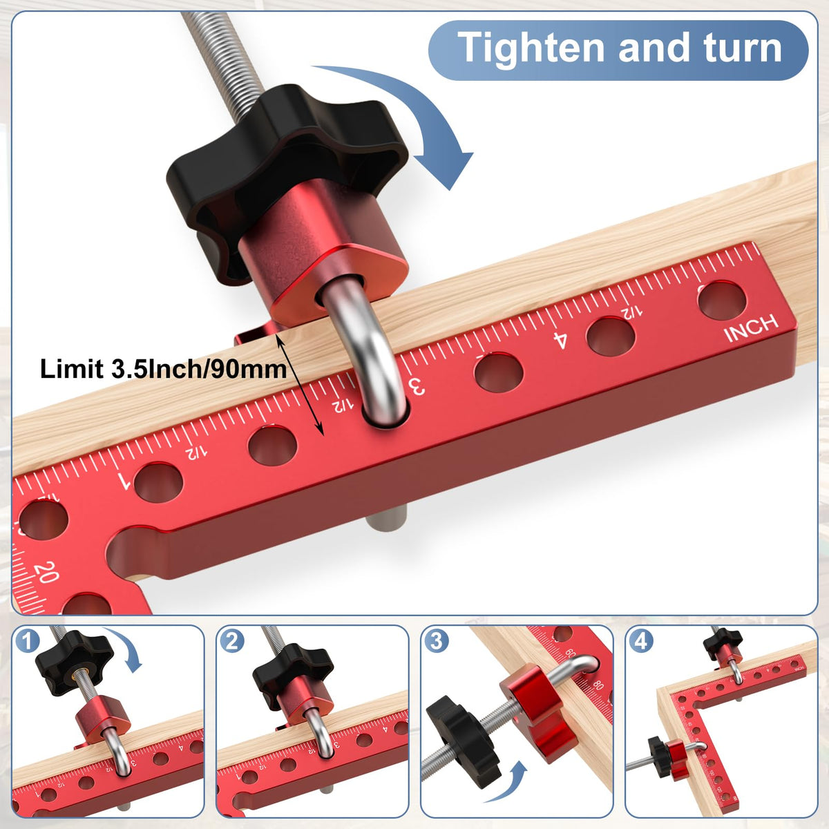 Durable aluminum alloy with CNC precision.