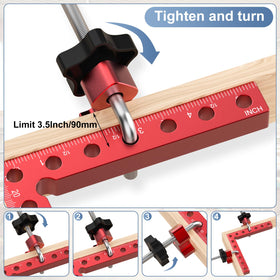 Durable aluminum alloy with CNC precision.