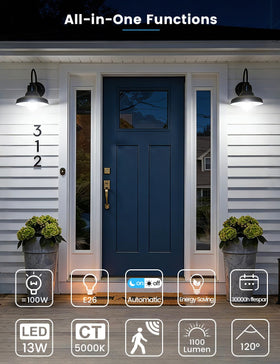 MikeWin hallway LED motion-sensor bulb for automatic corridor lighting