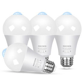 MikeWin porch motion-sensor bulb with hands-free porch lighting