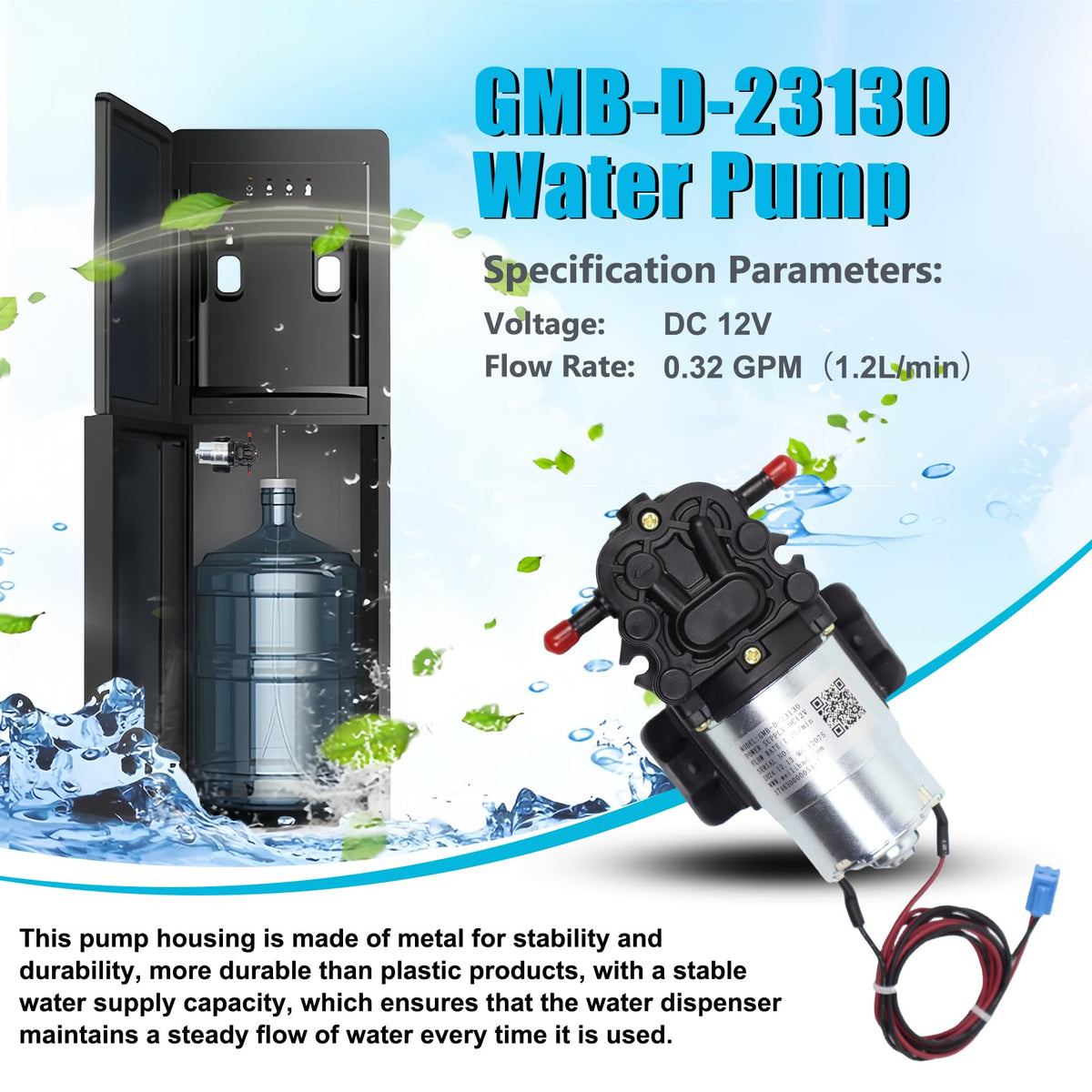 Mikjiik GMB-D-23130 back view, easy access for replacement and installation