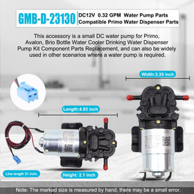 Mikjiik water pump kit side view, reliable performance for continuous water supply