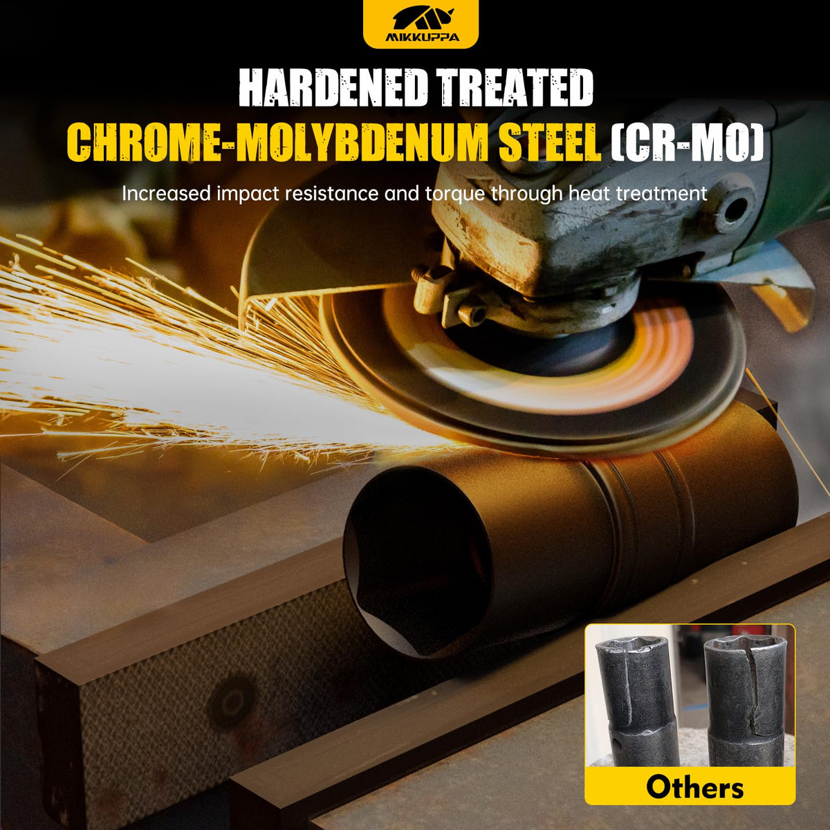 MIKKUPPA 13/16-3/4 socket pair for efficient standard and metric sizing