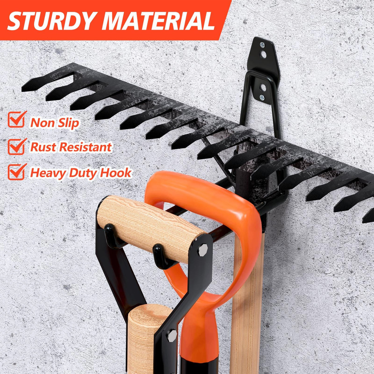 MIKRUI reinforced back plate with three point welding for durability