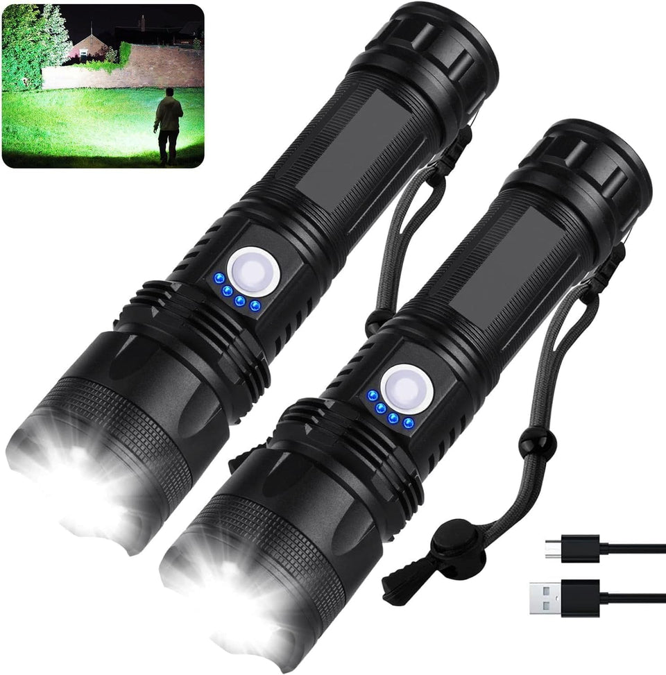 MILAO SHU 90k lumen beam covers 1650 feet for wide outdoor visibility.